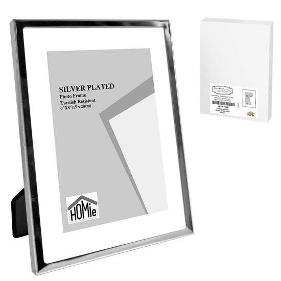 Κορνίζα Επάργυρη Minimal 15x20cm Homie 322084