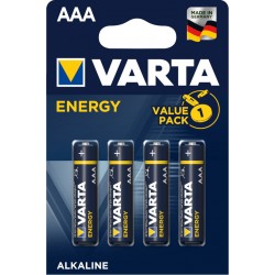 VARTA 4103 συσκ.4 AΛΚΑΛΙΚΗ ENERGY AAA