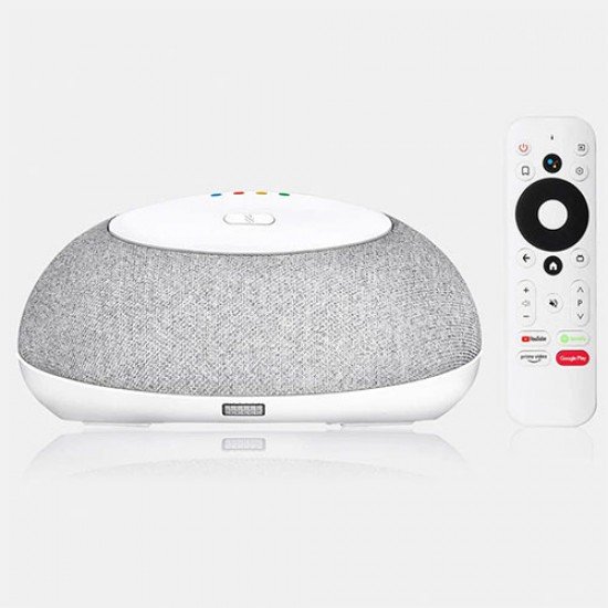 MECOOL 2in1 SMART SPEAKER WITH GOOGLE ASSISTANT AND 4K ANDROID 11 TV BOX 4+32G MECOOL 2in1 SMART SPEAKER WITH GOOGLE ASSISTANT AND 4K ANDROID 11 TV BOX 4+32G