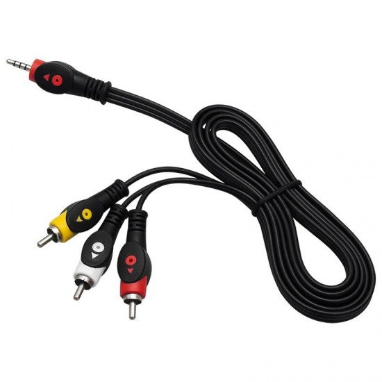 Καλώδιο 3.5mm - 3xRCA Μ/Μ 1.5m