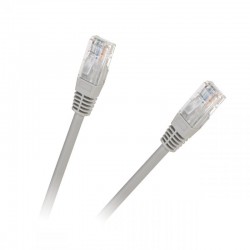Patch cord UTP Cat5e 1.5m Γκρι