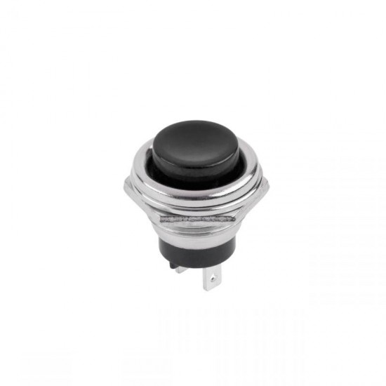 Μπουτόν PUSH ON PBS26B Μαύρος