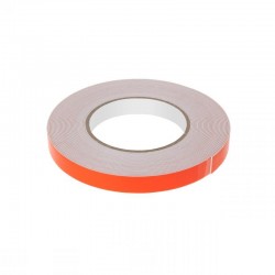 Ταινία Διπλής Όψης Αφρώδης Κόκκινη 15mm 10m Ταινία Διπλής Όψης Αφρώδης Κόκκινη 15mm 10m