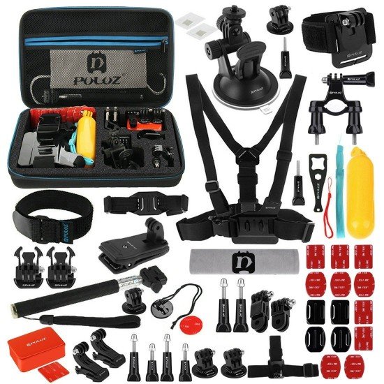 Puluz Σετ για Action Camera PKT09 53τμχ Puluz Σετ για Action Camera PKT09 53τμχ