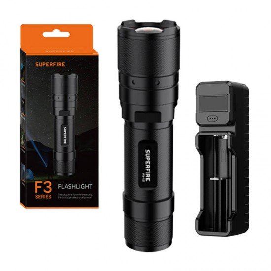 Flashlight Superfire F3-L2, 570lm Flashlight Superfire F3-L2, 570lm