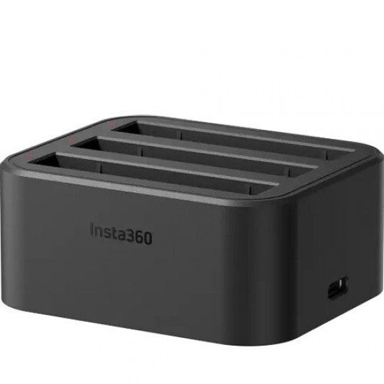 Insta360 X3 Fast Charge Hub - Easily fast charge up to three batteries at the same time Insta360 X3 Fast Charge Hub - Easily fast charge up to three batteries at the same time