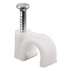 GOOBAY ρόκα στήριξης καλωδίων 17078, 6mm, λευκό, 100τμχ GOOBAY ρόκα στήριξης καλωδίων 17078, 6mm, λευκό, 100τμχ