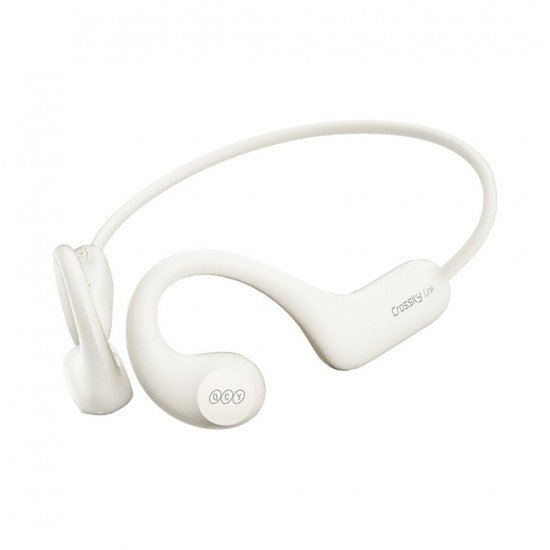 QCY Crossky Link White - Open Ear Air Conduction Headphones Sports Waterproof IPX6 Headset BT 5,3
