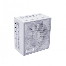 Lian Li SX 1000P White - PLATINUM 1000W - ATX 3.1 - 12V-2x6 - Japanese Capacitor - 10 Years Warranty Lian Li SX 1000P White - PLATINUM 1000W - ATX 3.1 - 12V-2x6 - Japanese Capacitor - 10 Years Warranty