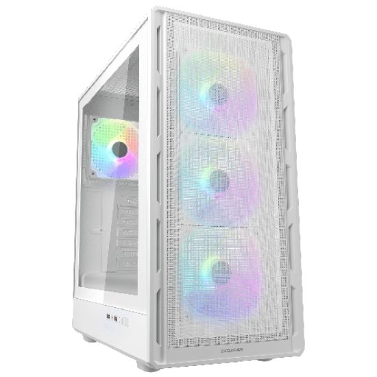 Cougar AirFace Pure RGB Gaming Midi White