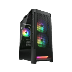 Cougar AirFace RGB Gaming Midi Tower Black Cougar AirFace RGB Gaming Midi Tower Black