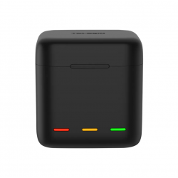 3-slot charger box Telesin  for GoPro Hero 12 / Hero 11 / Hero 10 / Hero 9