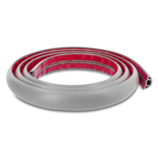 DELOCK κανάλι καλωδίων 20766 με αυτοκόλλητο, εύκαμπτο PVC, 30x10mm, 2m, γκρι DELOCK κανάλι καλωδίων 20766 με αυτοκόλλητο, εύκαμπτο PVC, 30x10mm, 2m, γκρι