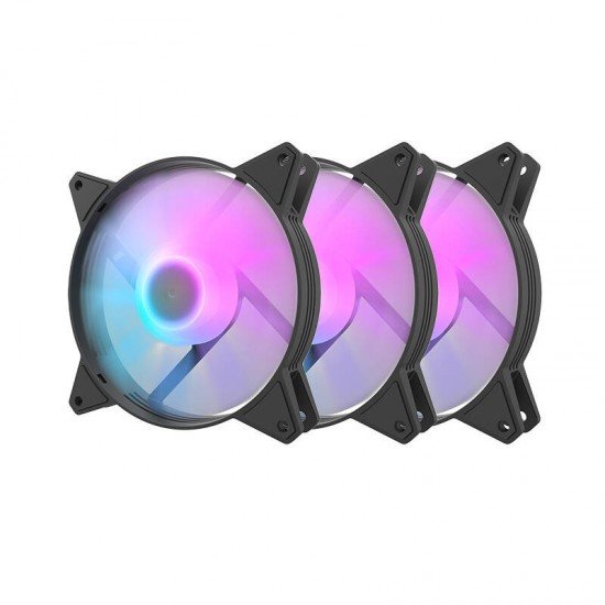 Darkflash Σετ Ανεμιστήρων PC RGB C6 3σε1 120x120 (Μαύρο) Darkflash Σετ Ανεμιστήρων PC RGB C6 3σε1 120x120 (Μαύρο)