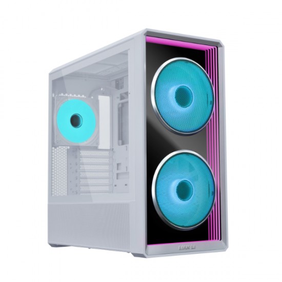Lian Li LANCOOL 217 INF White – Infinity Mirror – ATX PC Case (3 FANS Included) 2 x 170mm,1 x 140mm