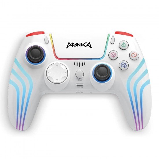 MARVO MONKA CONTRA GT96 ΑΣΥΡΜΑΤΟ GAMING PAD ΜΕ LED, BLUETOOTH, PS4/IOS/WINDOWS/ANDROID MARVO MONKA CONTRA GT96 ΑΣΥΡΜΑΤΟ GAMING PAD ΜΕ LED, BLUETOOTH, PS4/IOS/WINDOWS/ANDROID