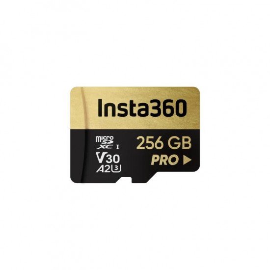 Insta360 256GB SD Card - Micro SD V30, A2, 90MB/s 8k Insta360 256GB SD Card - Micro SD V30, A2, 90MB/s 8k