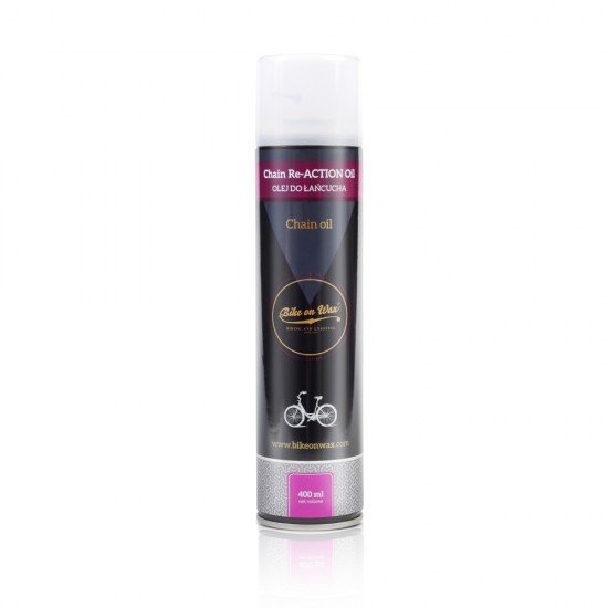 Bike on Wax Chain re-action oil - 400 ml areosol Bike on Wax Chain re-action oil - 400 ml areosol