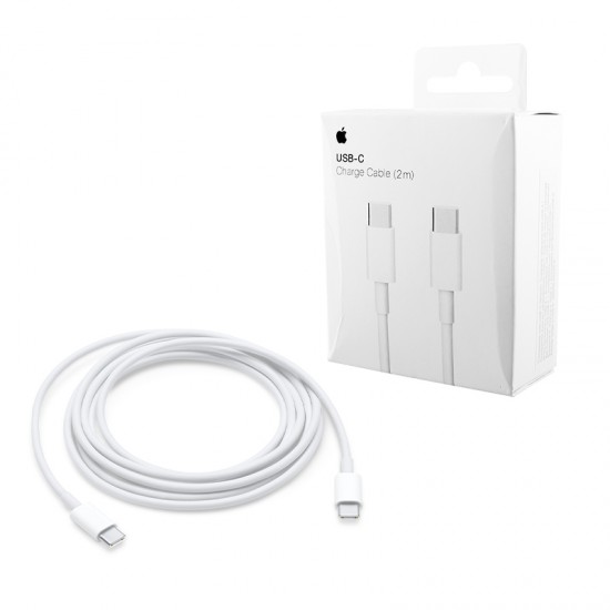 APPLE USB-C TYPE C TO TYPE C MLL82ZM/A A1739 ΦΟΡΤΙΣΗΣ-DATA 2m WHITE PACKING OR
