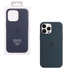 ΘΗΚΗ IPHONE 13 PRO MM2J3ZM/A A2707 SILICONE COVER WITH MAGSAFE ABYSS BLUE PACKING OR