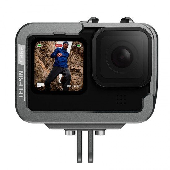TELESIN Alu cage for GoPro Hero 12/11/10/9 TELESIN Alu cage for GoPro Hero 12/11/10/9