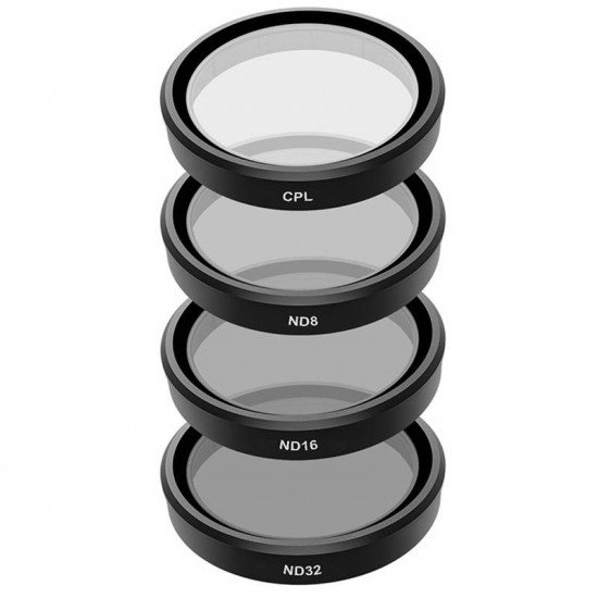 TELESIN Filter set CPL/ND8/ND16/ND32 for DJI Action 3 / 4 / 5 TELESIN Filter set CPL/ND8/ND16/ND32 for DJI Action 3 / 4 / 5