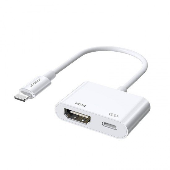 Adapter Lightning - HDMI Joyroom S-H141 (white) Adapter Lightning - HDMI Joyroom S-H141 (white)