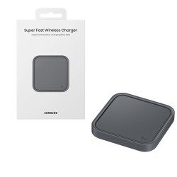 WIRELESS CHARGER SAMSUNG EP-P2400BBEGEU 15W FAST CHARGE QI PAD - ADAPTER BLACK PACKING OR
