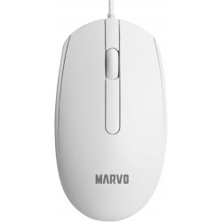 MARVO MS003 ΕΝΣΥΡΜΑΤΟ GAMING ΠΟΝΤΙΚΙ, ΛΕΥΚΟ
