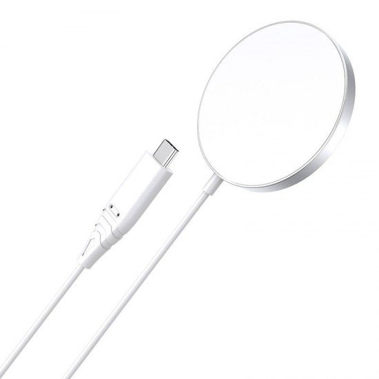 Choetech T518 Magnetic Wireless Charger 15W (white) Choetech T518 Magnetic Wireless Charger 15W (white)