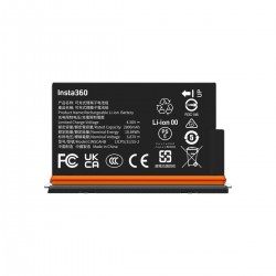 Insta360 X5 Ultra Battery - Upgraded 2800mAh capacity for an ultra-long run time.