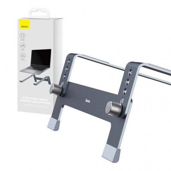 Laptop Stand Baseus (4-Gear Adjustable) Space Grey Laptop Stand Baseus (4-Gear Adjustable) Space Grey