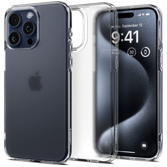 Spigen Ultra Hybrid case for iPhone 15 Pro 6,1" frost clear