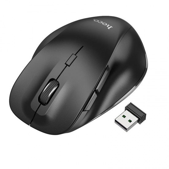 HOCO GM24 MYSTIC ΑΣΥΡΜΑΤΟ ΠΟΝΤΙΚΙ, 800-1600 DPI, ΜΑΥΡΟ