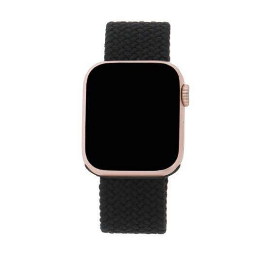 Elastic band XS for Apple Watch 42/44/45 mm length 135 mm black Elastic band XS for Apple Watch 42/44/45 mm length 135 mm black