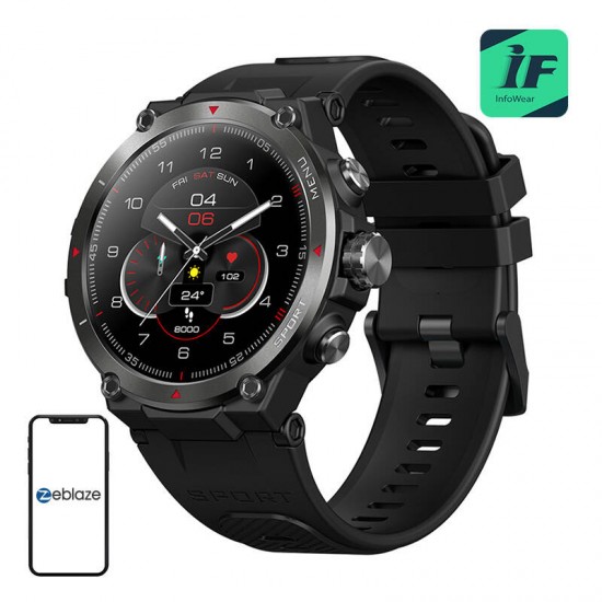 Zeblaze Smartwatch Stratos 2 (Μαύρο)
