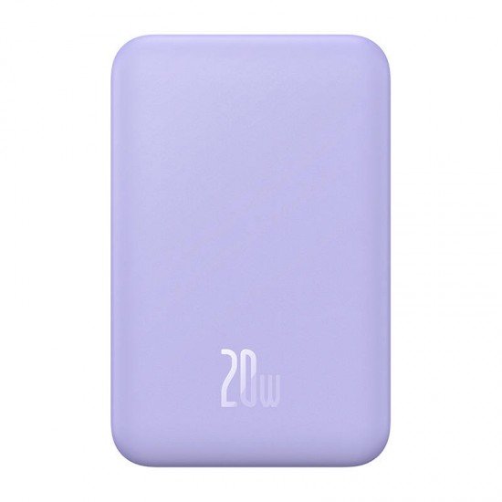 Magnetic Mini Powerbank Baseus 5000mAh 20W (purple) Magnetic Mini Powerbank Baseus 5000mAh 20W (purple)