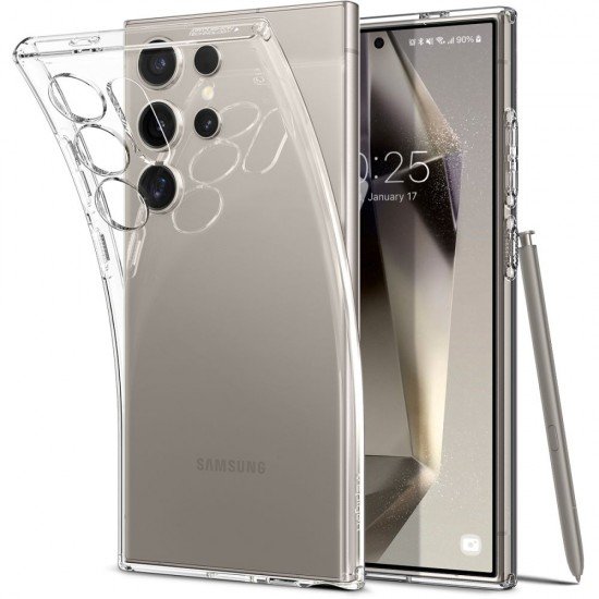 Spigen Liquid Crystal case for Samsung Galaxy S24 Ultra crystal clear Spigen Liquid Crystal case for Samsung Galaxy S24 Ultra crystal clear