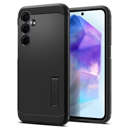Spigen Tough Armor Case for Samsung Galaxy A55 5G black Spigen Tough Armor Case for Samsung Galaxy A55 5G black
