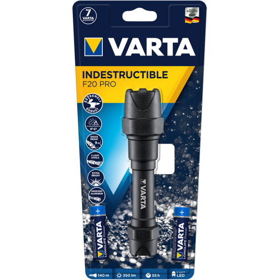 VARTA 18711101421 INDESTRUCTIBLE F20 PRO (2ΑΑ ΠΕΡΙΛ.) VARTA 18711101421 INDESTRUCTIBLE F20 PRO (2ΑΑ ΠΕΡΙΛ.)