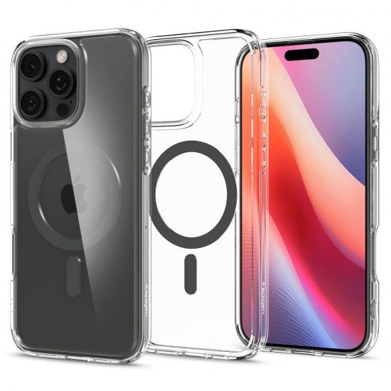 Spigen Ultra Hybrid Mag Magsafe case for iPhone 16 Pro Max 6,9" graphite Spigen Ultra Hybrid Mag Magsafe case for iPhone 16 Pro Max 6,9" graphite