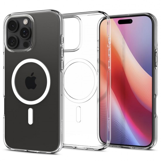 Spigen Liquid Crystal Mag Magsafe case for iPhone 16 Pro 6,3" clear Spigen Liquid Crystal Mag Magsafe case for iPhone 16 Pro 6,3" clear