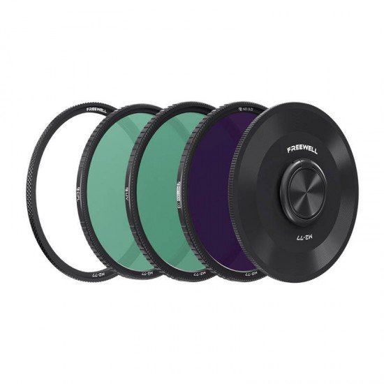Three filters kit Freewell M2 Series 77mm Three filters kit Freewell M2 Series 77mm