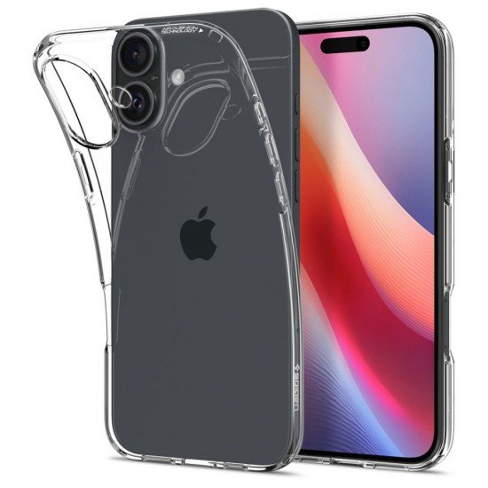 Spigen Liquid Crystal case for iPhone 16 6,1" crystal clear Spigen Liquid Crystal case for iPhone 16 6,1" crystal clear
