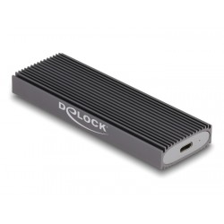 DELOCK θήκη για M.2 NVMe PCIe/SATA SSD 42019, tool free, 10Gbps, μαύρη DELOCK θήκη για M.2 NVMe PCIe/SATA SSD 42019, tool free, 10Gbps, μαύρη