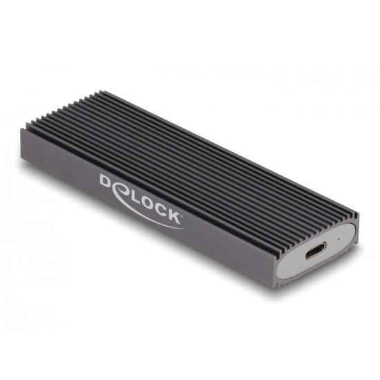 DELOCK θήκη για M.2 NVMe PCIe/SATA SSD 42019, tool free, 10Gbps, μαύρη DELOCK θήκη για M.2 NVMe PCIe/SATA SSD 42019, tool free, 10Gbps, μαύρη