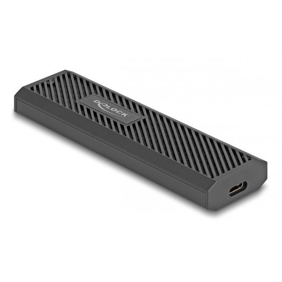 DELOCK θήκη για M.2 NVMe PCIe/SATA SSD 42031, 20Gbps, tool free, μαύρη DELOCK θήκη για M.2 NVMe PCIe/SATA SSD 42031, 20Gbps, tool free, μαύρη