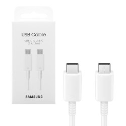 SAMSUNG EP-DX510JWEGEU TAB S8 USB-C TYPE C TO TYPE C ΦΟΡΤΙΣΗ-DATA 100W 5A 1.8m WHITE PACKING OR SAMSUNG EP-DX510JWEGEU TAB S8 USB-C TYPE C TO TYPE C ΦΟΡΤΙΣΗ-DATA 100W 5A 1.8m WHITE PACKING OR