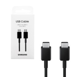 SAMSUNG EP-DX310JBEGEU TAB S8 USB-C TYPE C TO TYPE C ΦΟΡΤΙΣΗ-DATA 3A 1.8m BLACK PACKING OR
