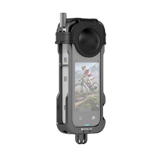 Metal Protective Cage With Lens Cover PULUZ for Insta360 X4 Metal Protective Cage With Lens Cover PULUZ for Insta360 X4